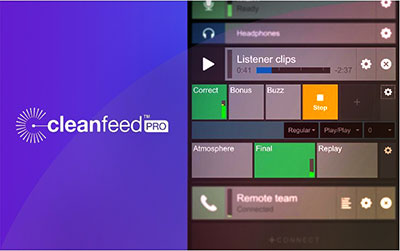 Cleanfeed enhanced studio tools