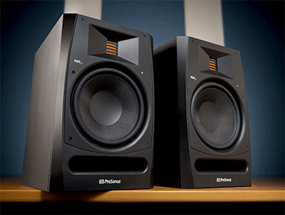 PreSonus R65 V2 and R80 V2 AMT studio monitors