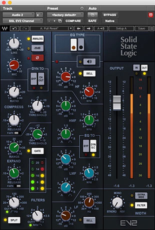 Waves Audio SSL EV2 Channel plug-in