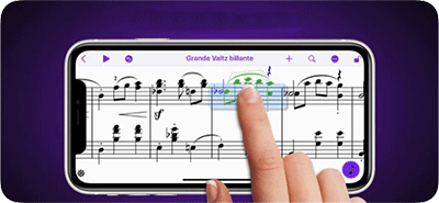 Sibelius on iPhone 