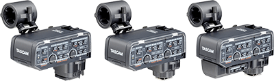 Tascam CA-XLR2d Series camera kits