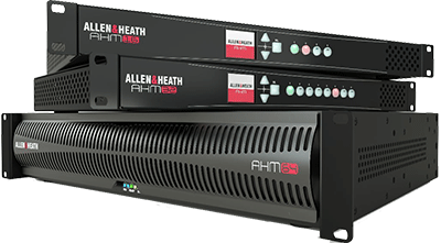 Allen & Heath AHM-32 and AHM-16 Audio Matrix Processors
