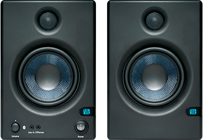 Eris E5 BT Active Media Reference Monitors with Bluetooth.