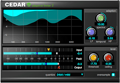 Cedar Studio Adaptive Limiter