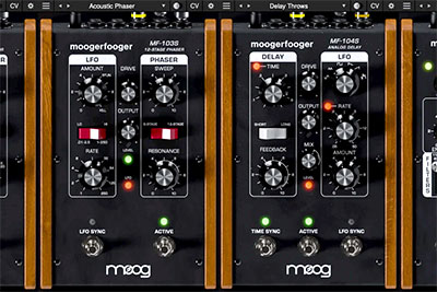 Moogerfooger Effects Plug-ins