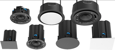 AtlasIED IsoFlare ceiling loudspeakers