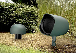 Garden Ground Stake landscape loudspeaker and subwoofer