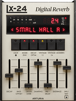 Arturia Rev LX-24 digital reverb 