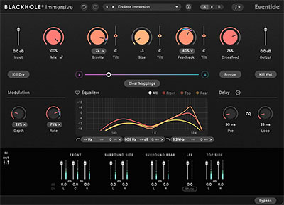 Eventide Blackhole Immersive plug-in