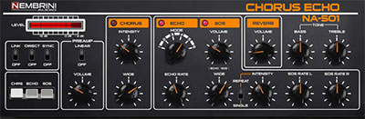 Nembrini Audio NA501 Chorus Echo Plugin