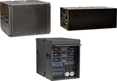 SB818 and SB828 subwoofers