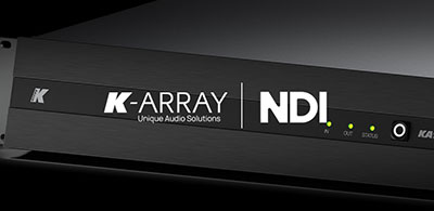 K-array updates  Kommander amplifier line for NDI