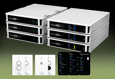 DMA digital mixer-amp and LMA mono amplifier