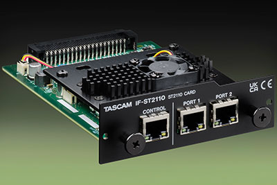 IF-ST2110 SMPTE ST 2110 expansion card