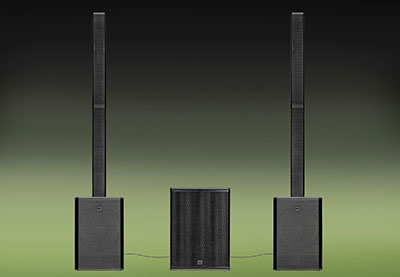 RCF Evox V15 high-output, three-way column system