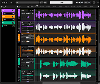 Waves Sync Vx interface