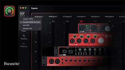 Focusrite Control 2