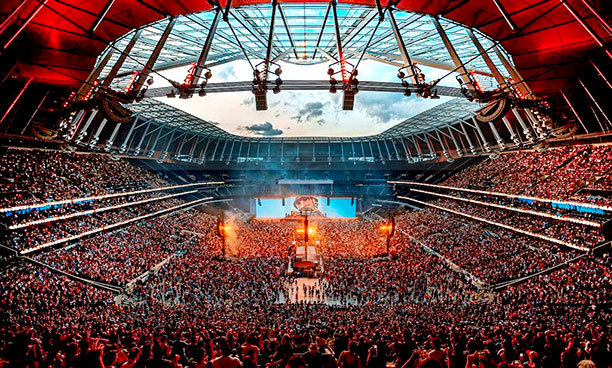 Gorillaz Mountain World Tour at Tottenham Hotspur Stadiium in London Gorillaz Mountain World Tour