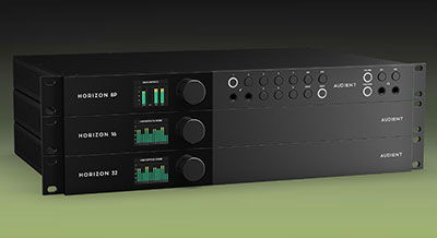 Horizon Thunderbolt 3 audio interface range