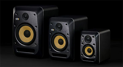 KRK V Series Five line-up: V4, V6 and V8