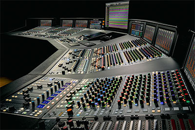 SSL Odyssey large-format recording and mixing console