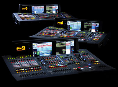 Midas Pro9, Pro6 and Pro3