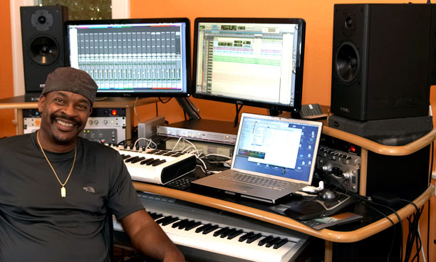 Sir Gant at his Elegant Musicworks facility