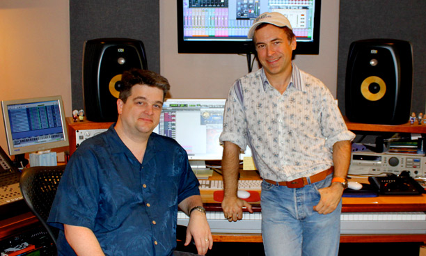 Engineer Jim Baldree and John Dickson Engineer Jim Baldree and John Dickson