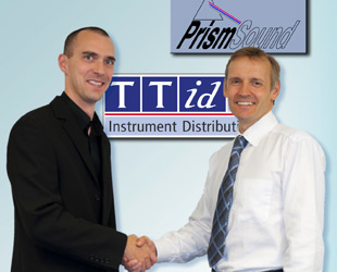 Simon Woollard (Prism Sound) and Mark-Edwards (TTid)