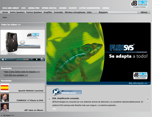 Spanish website