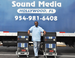 Sound Media owner Lennox Foster Sound Media owner Lennox Foster