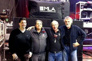David Lapini (Amandla Productions), Roberto Buttarelli (Electra Service), Martyn Rowe, Renato Fumasoli (Fumasoli Service)