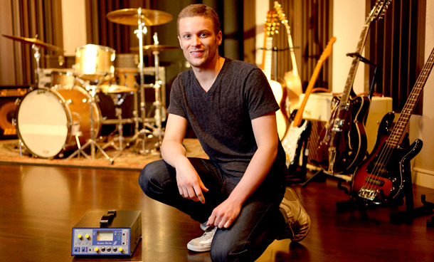 Kevin Porter with Focusrite ISA One