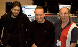 Mark Edwards, Simon Honywill and Martyn ‘Ferrit’ Rowe