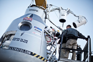 Felix Baumgartner's Red Bull Stratos skydive