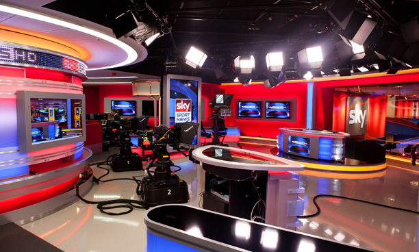 Sky Sports News HD studio