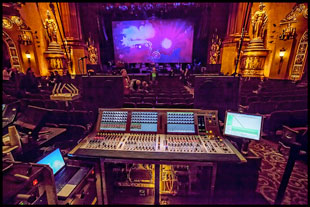 Allman Brothers' Beacon Theater set-up