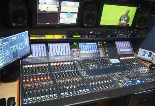 BTV 3D OB van inside