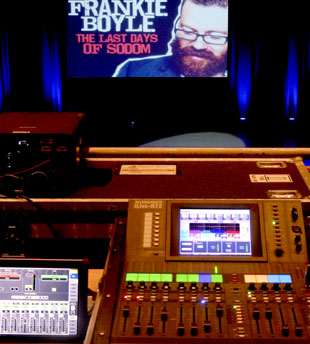 FOH for Frankie Boyle