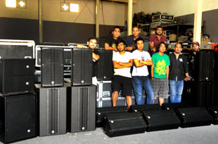 Evolution Rentals’ new HK Audio inventory