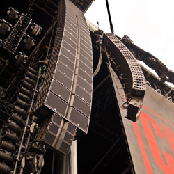 L-Acoustics K1 arrays at the CMA Music Festival 