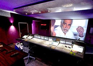 Studio A with Harrison MPC5 Creative Sound