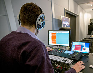 Thomas Wolden Recording with Pyramix