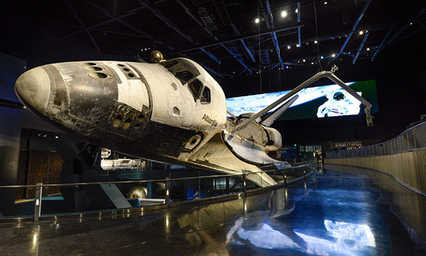 The Atlantis Space Shuttle