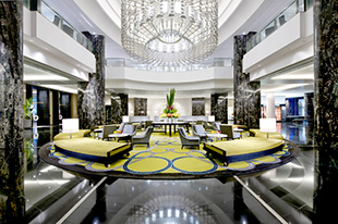 Crown Spas lobby area Melbourne’s Crown Spas