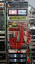 Racked V__link4 and Lawo DSP V__link4 and Lawo DSP