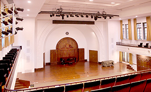 The main auditorium of the National Taiwan Normal University NTNU