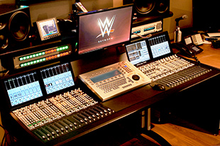 SSL C10 at WWE with custom centre section for ADR SSL C10 at WWE