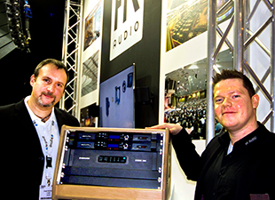 Jürgen Bachthaler of Lab.gruppen and Lars Langholz