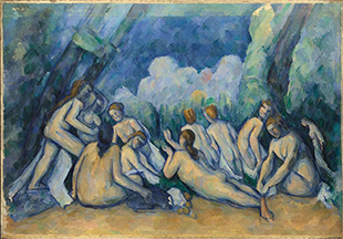 Paul Cézanne, Bathers (©The National Gallery, London) The Bathers, Paul Cézanne